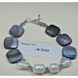 Pearl & Shells Gemstone-Energy Jewelry-Bracelet-Facilitate-love 439